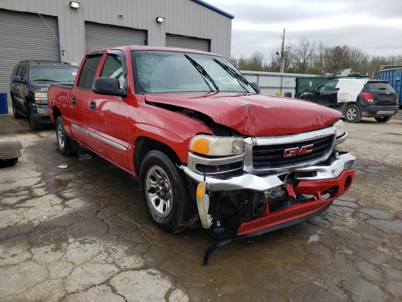 GMC NEW SIERRA 2006 with VIN 2GTEC13T161242155 - Photo from auction