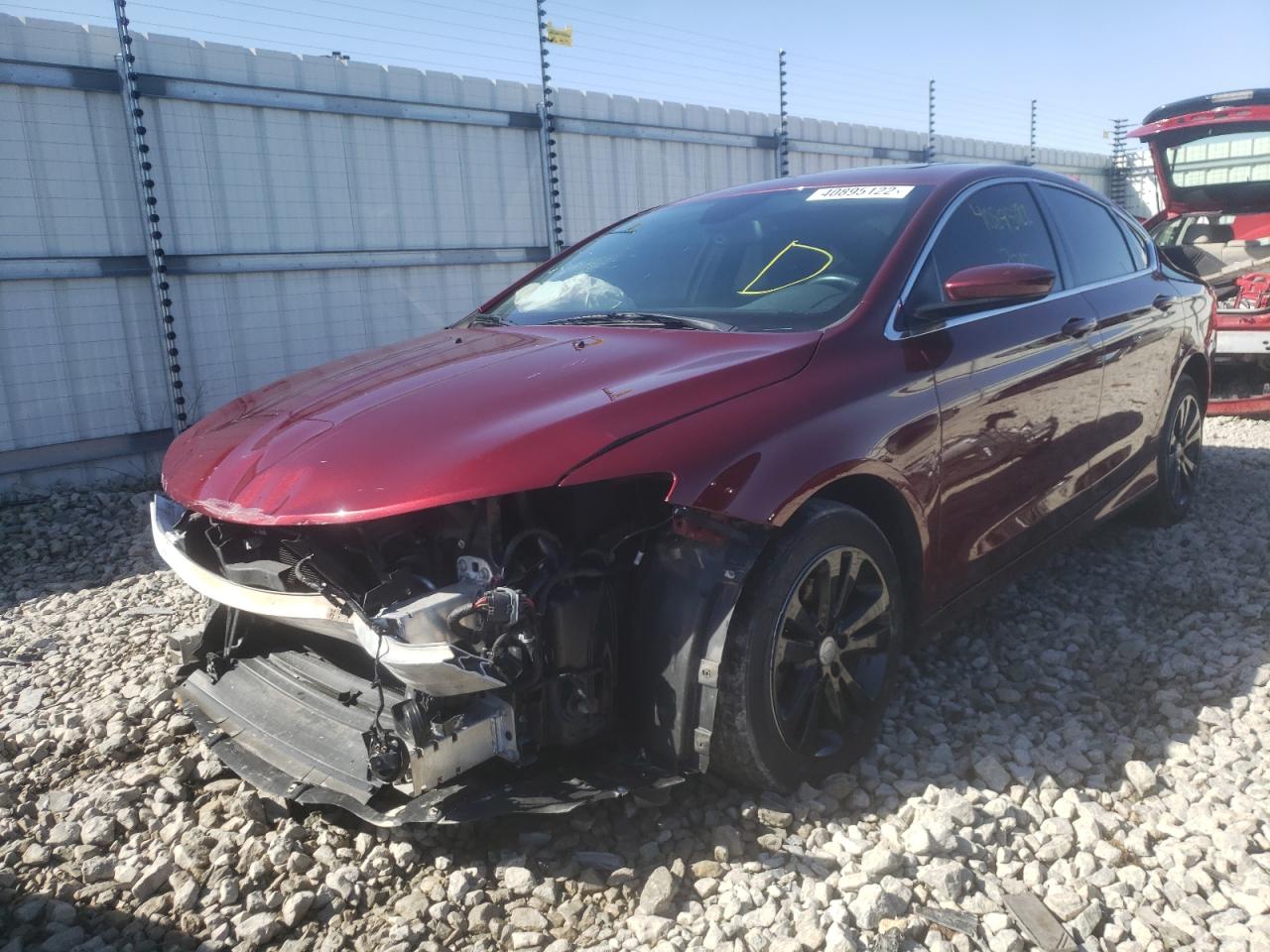 Photo 2 from auction – 2015 CHRYSLER 200 LIMITE with VIN 1C3CCCAB9FN682589