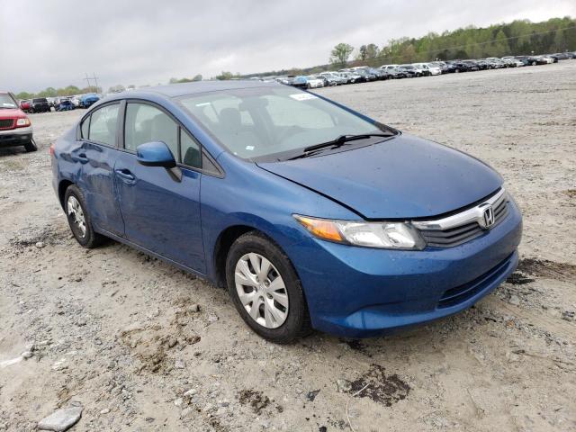 HONDA CIVIC LX 2012 with VIN 19XFB2F51CE059895 - Photo from auction