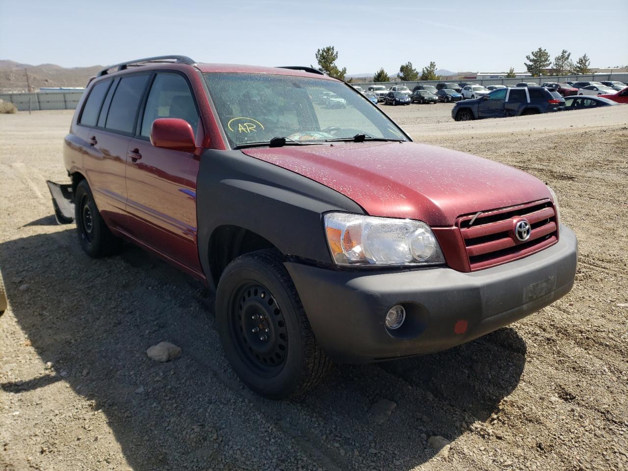 TOYOTA HIGHLANDER 2004 with VIN JTEEP21AX40062639 - Photo from auction