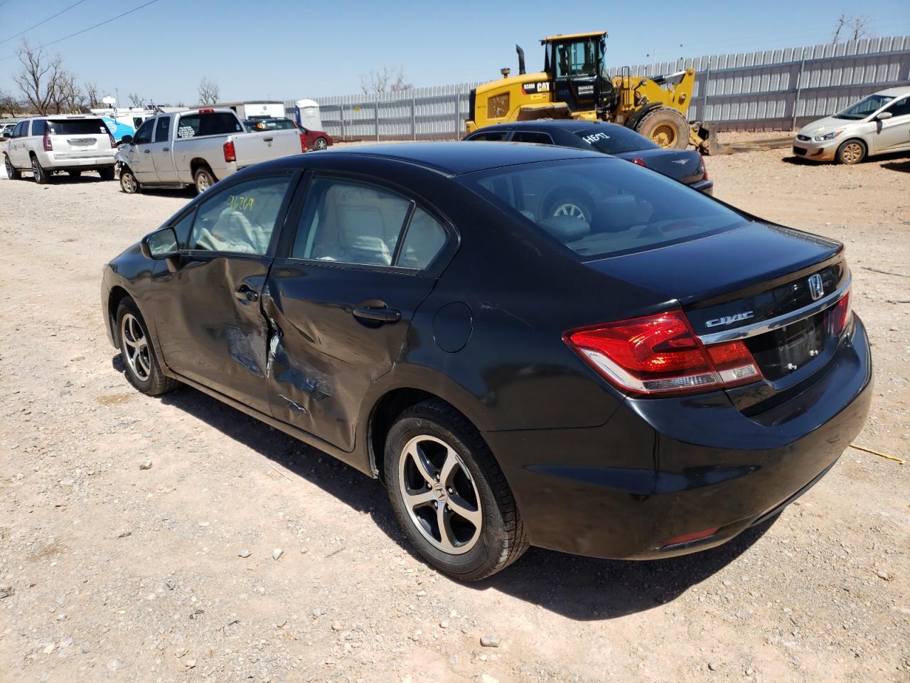 Photo 3 from auction – 2015 HONDA CIVIC SE with VIN 19XFB2F76FE257376