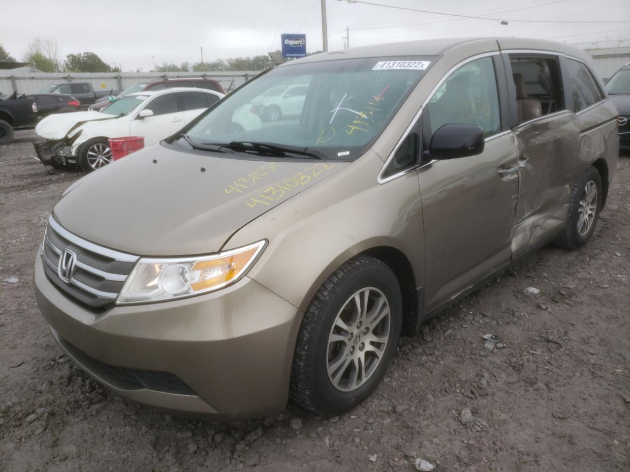 Photo 2 from auction – 2011 HONDA ODYSSEY EX with VIN 5FNRL5H4XBB062853