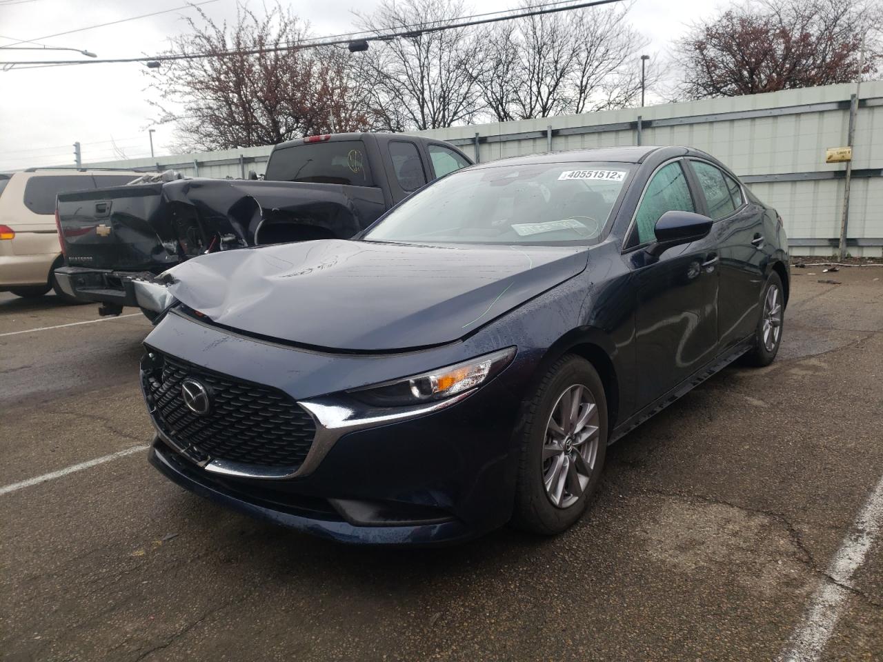 Photo 2 from auction – 2021 MAZDA 3 with VIN JM1BPAAL8M1312327