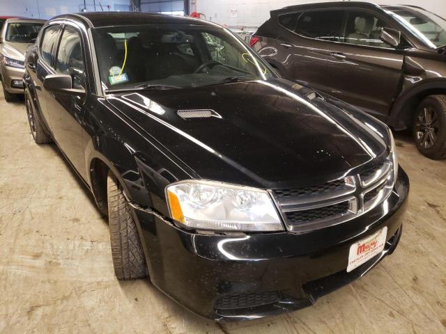 DODGE AVENGER SE 2013 with VIN 1C3CDZAG5DN605744 - Photo from auction