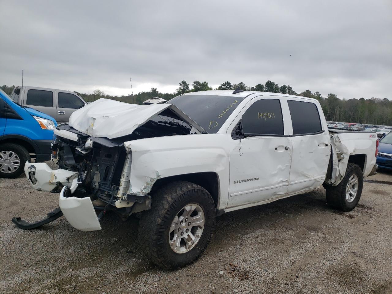 Photo 2 from auction – 2016 CHEVROLET SILVERADO with VIN 3GCUKREC5GG349132
