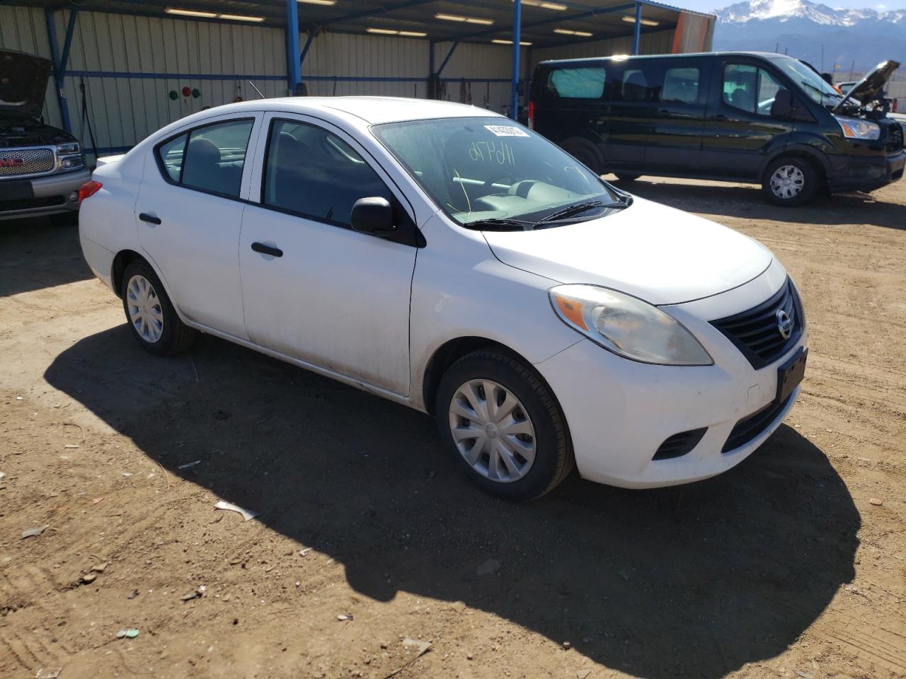 Photo 1 from auction – 2014 NISSAN VERSA S with VIN 3N1CN7AP6EL847203