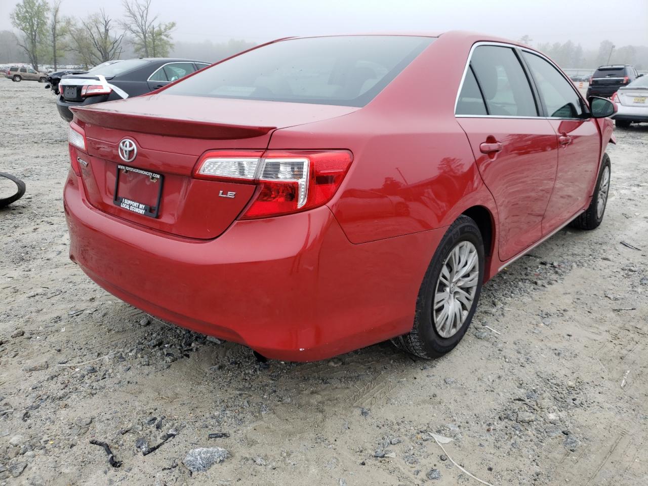 Photo 4 from auction – 2012 TOYOTA CAMRY BASE with VIN 4T1BF1FK9CU627696