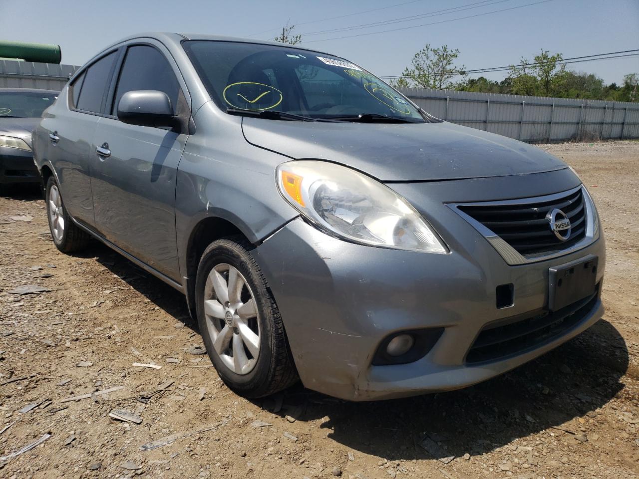 NISSAN VERSA S 2012 with VIN 3N1CN7AP9CL908332 - Photo from auction