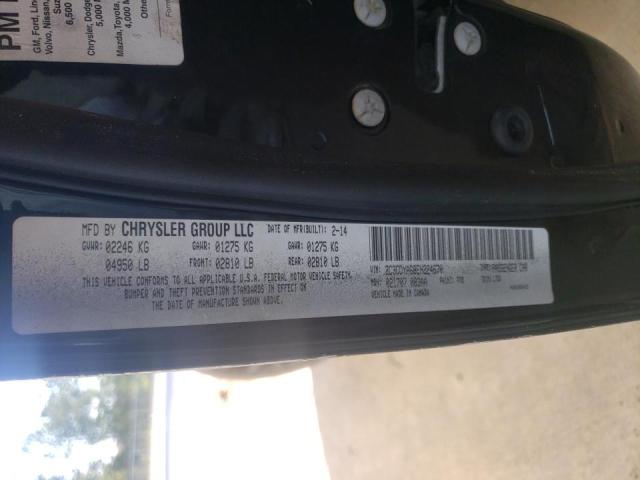 Photo 10 from auction – 2014 DODGE CHALLENGER with VIN 2C3CDYAG8EH224670