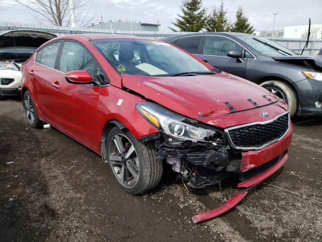 KIA FORTE EX 2017 with VIN 3KPFN4A82HE068715 - Photo from auction