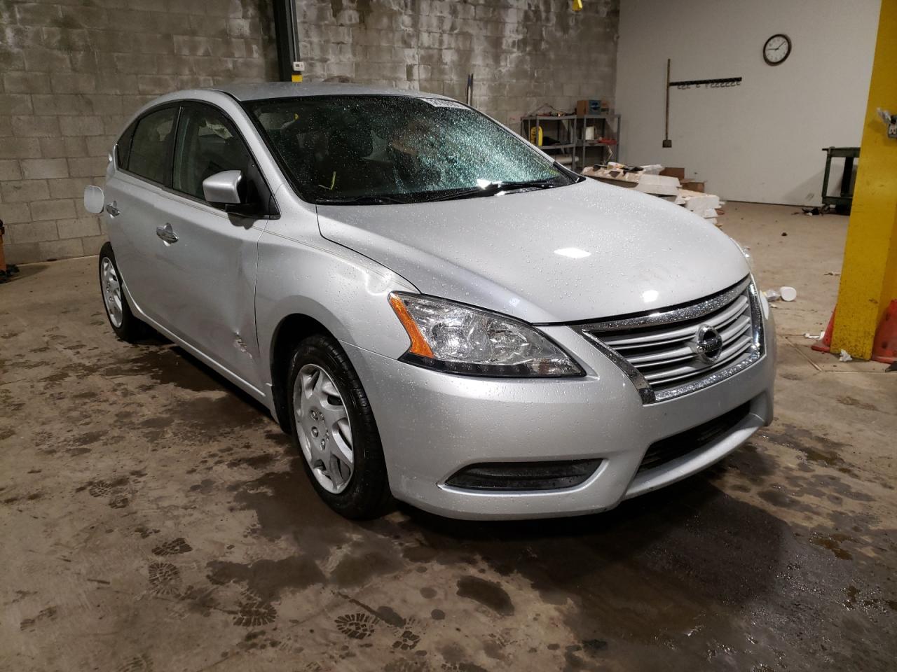 NISSAN SENTRA S 2015 with VIN 3N1AB7AP0FL650089 - Photo from auction