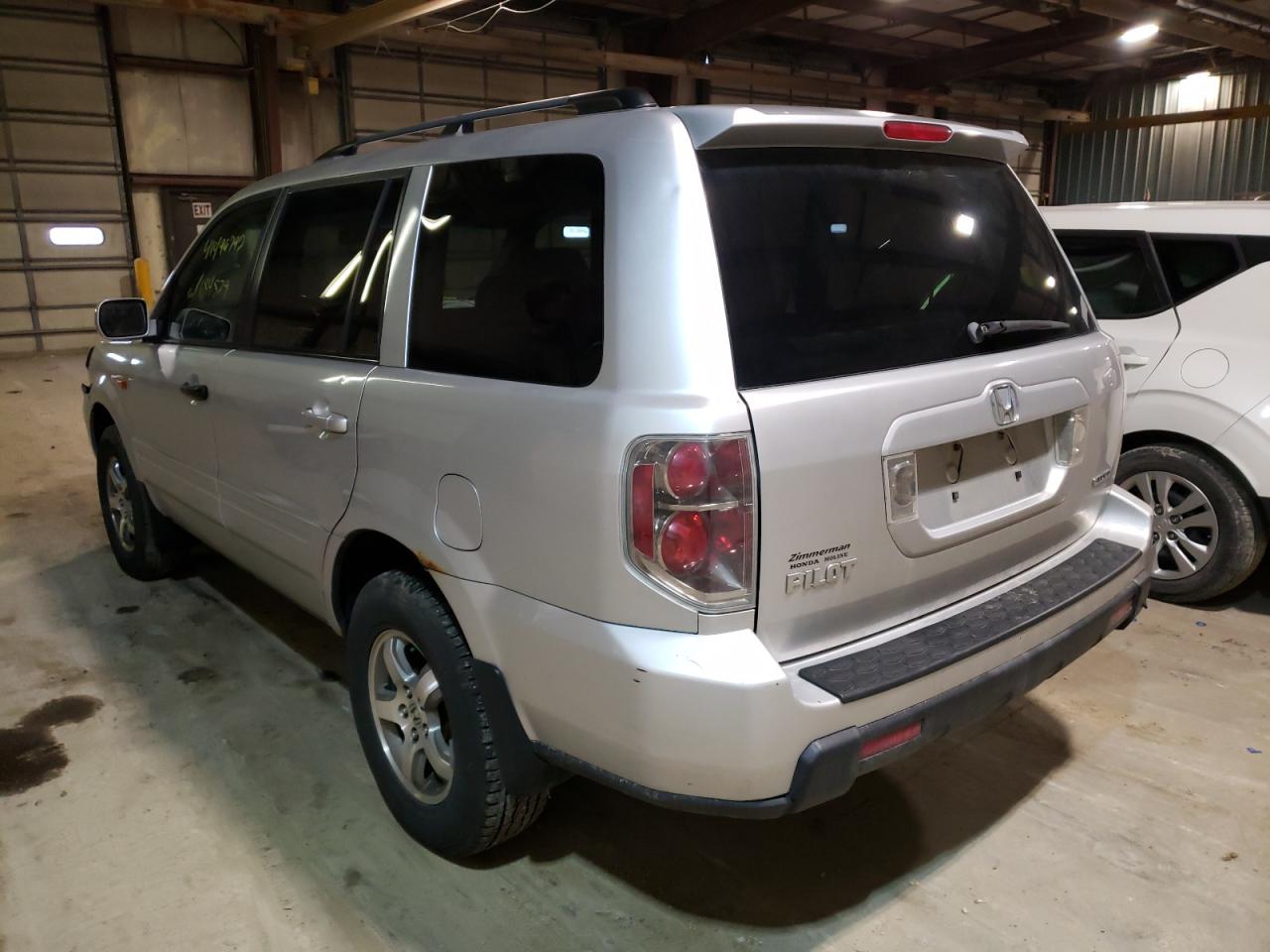 Photo 3 from auction – 2007 HONDA PILOT EXL with VIN 5FNYF18507B000227
