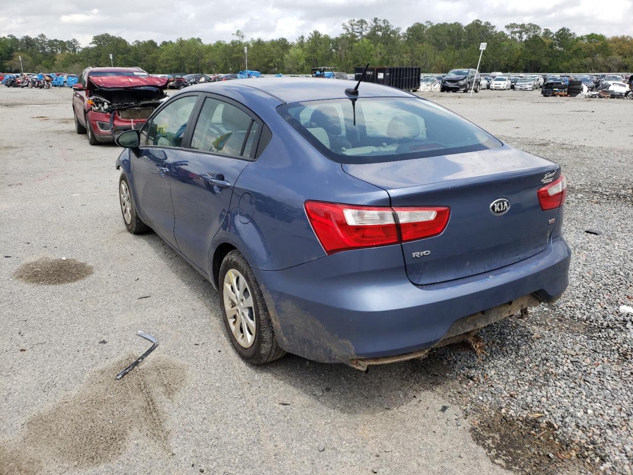 Photo 3 from auction – 2016 KIA RIO LX with VIN KNADM4A39G6562800