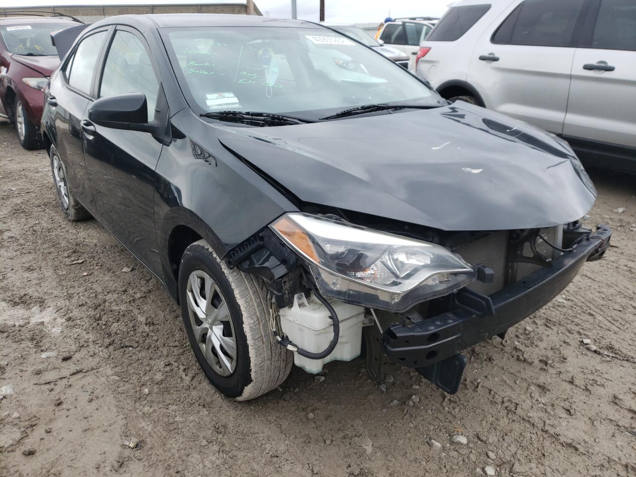 TOYOTA COROLLA L 2016 with VIN 5YFBURHE3GP478673 - Photo from auction