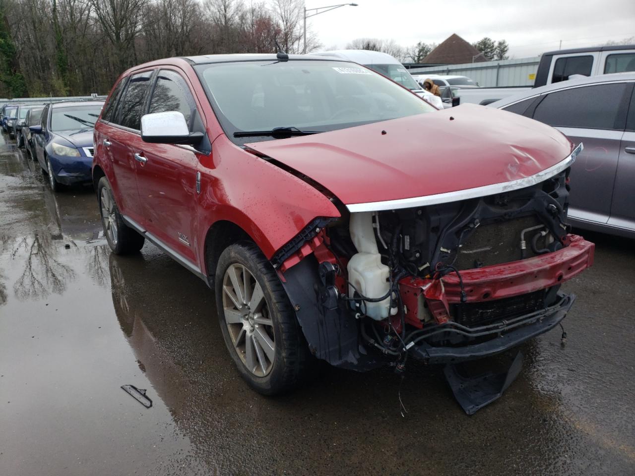 LINCOLN MKX 2008 with VIN 2LMDU88C68BJ25646 - Photo from auction