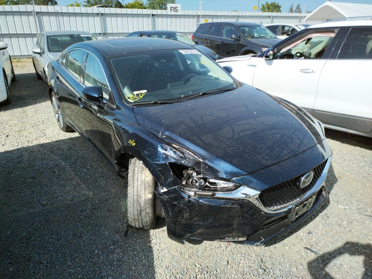 MAZDA 6 TOURING 2019 with VIN JM1GL1VM1K1505548 - Photo from auction