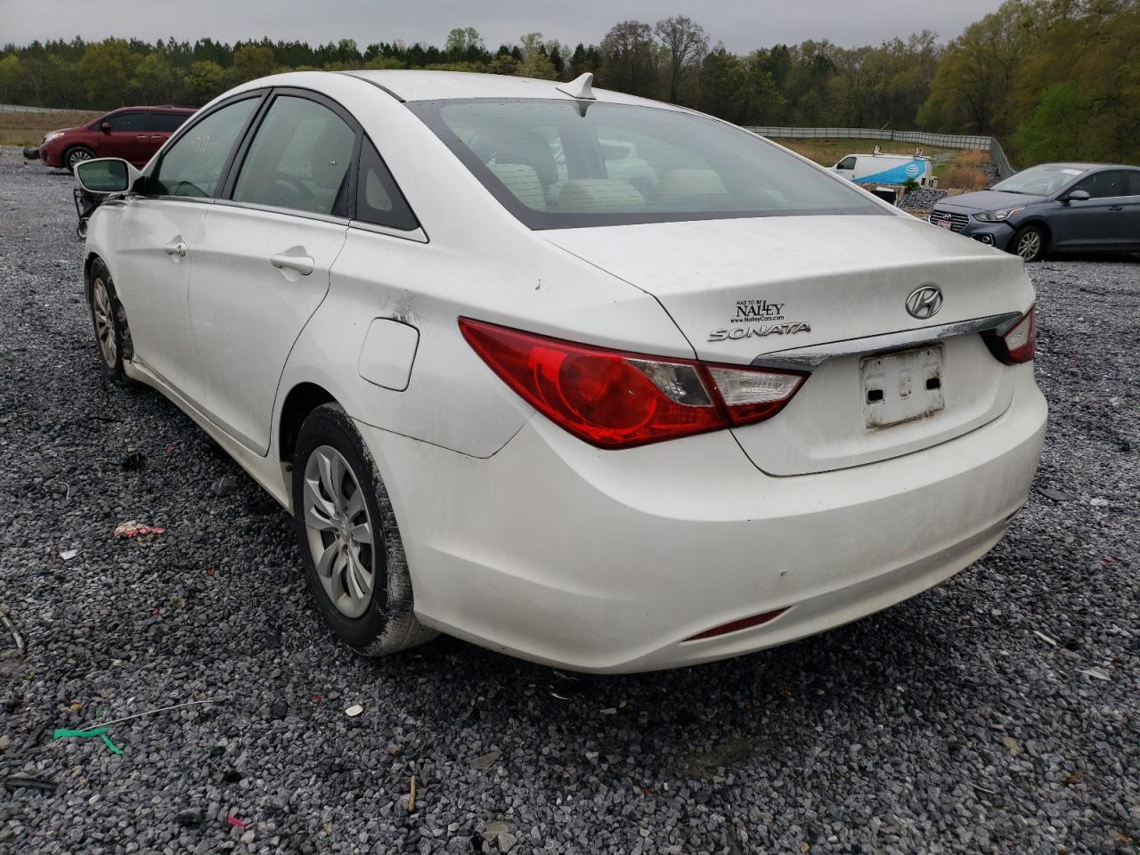 Photo 3 from auction – 2011 HYUNDAI SONATA GLS with VIN 5NPEB4ACXBH207663