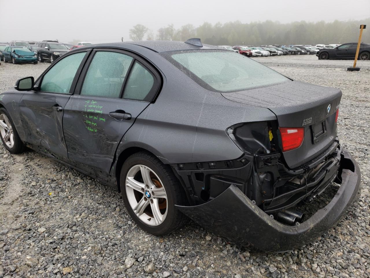 Photo 9 from auction – 2015 BMW 328 I with VIN WBA3A5G50FNS84862