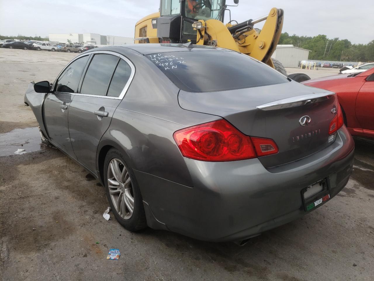 Photo 3 from auction – 2011 INFINITI G25 BASE with VIN JN1DV6AP0BM602574