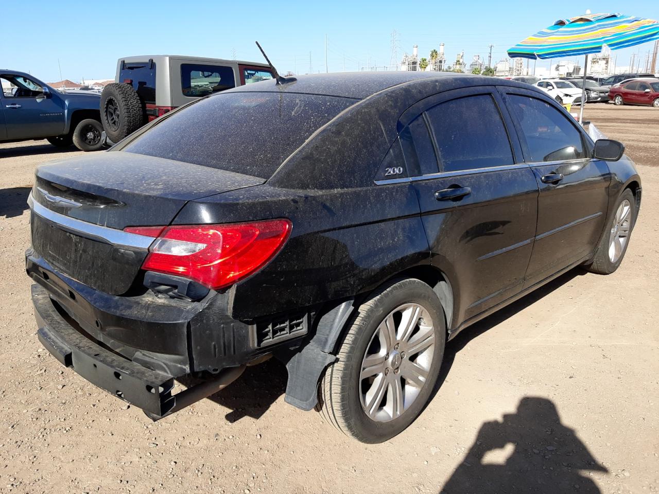 Photo 4 from auction – 2012 CHRYSLER 200 LX with VIN 1C3CCBAB2CN317192