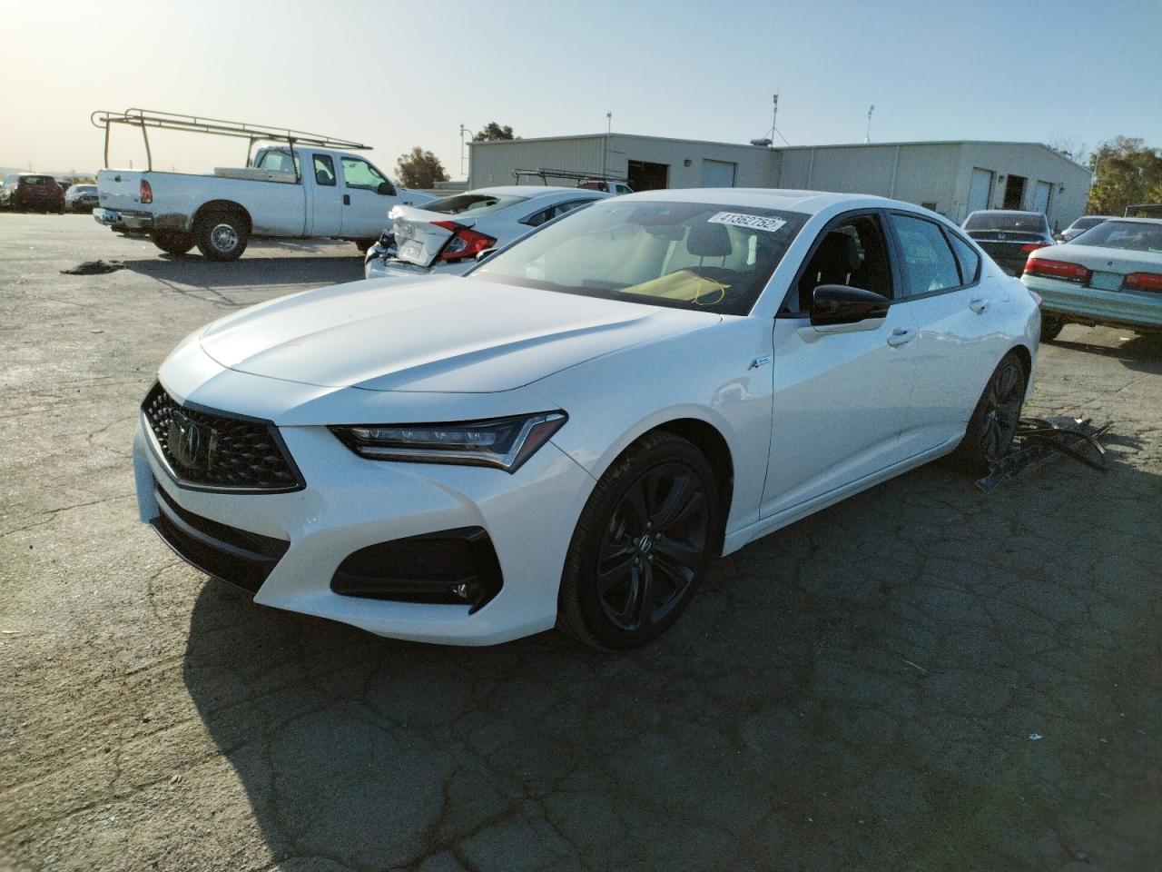 Photo 2 from auction – 2021 ACURA TLX TECH A with VIN 19UUB5F5XMA004635