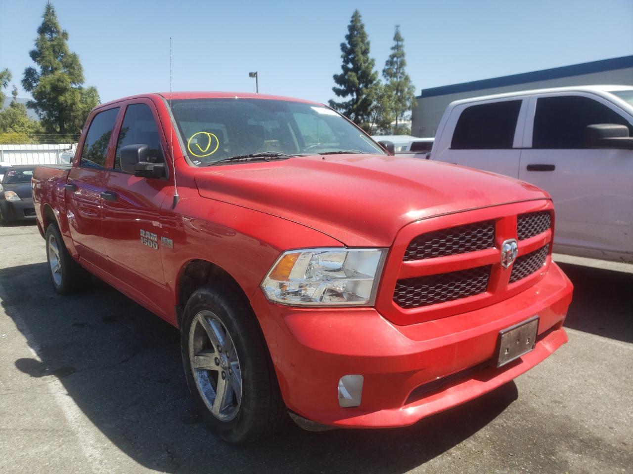 RAM 1500 ST 2015 with VIN 1C6RR7KT6FS689639 - Photo from auction