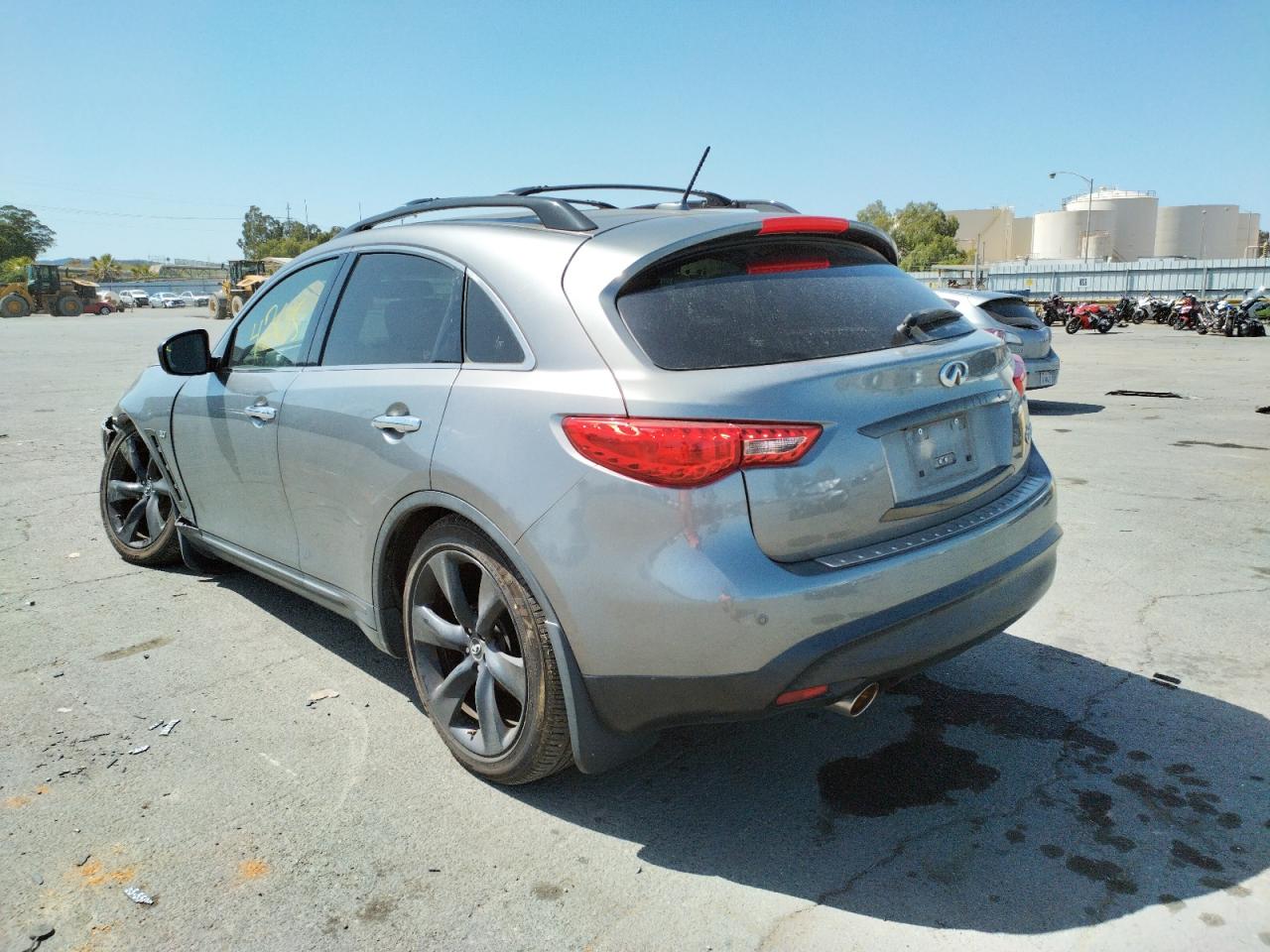Photo 3 from auction – 2015 INFINITI QX70 with VIN JN8CS1MW9FM481089