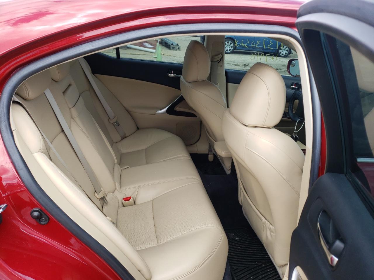 Photo 6 from auction – 2008 LEXUS IS 250 with VIN JTHCK262685025638