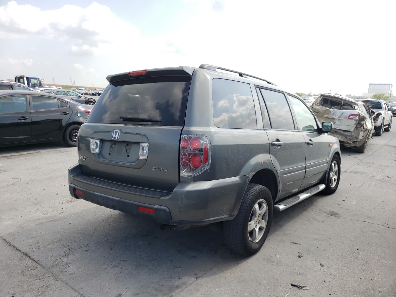 Photo 4 from auction – 2007 HONDA PILOT EX with VIN 5FNYF28407B046539