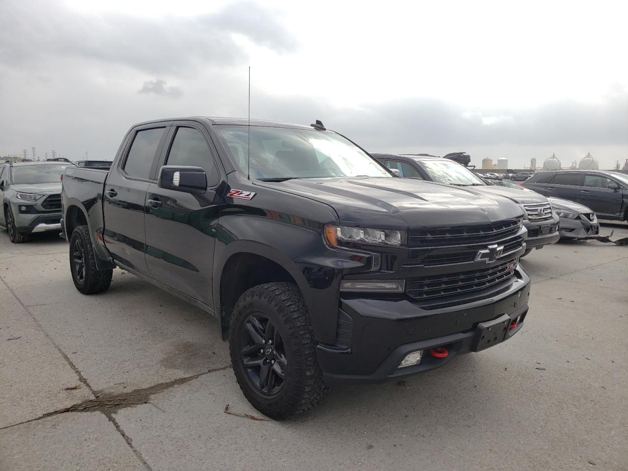 CHEVROLET SILVERADO 2020 with VIN 3GCPYFED4LG361060 - Photo from auction