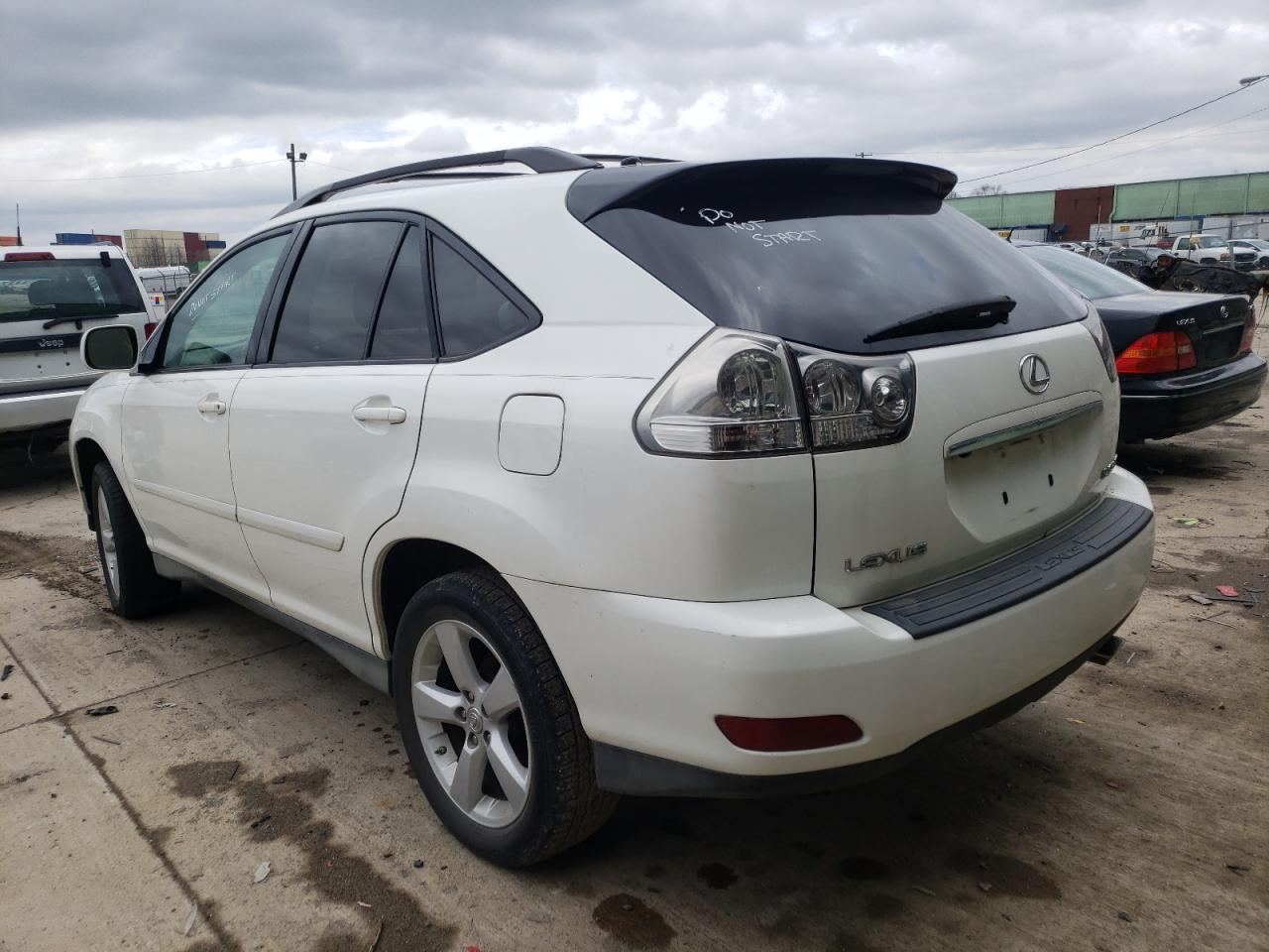 Photo 3 from auction – 2007 LEXUS RX 350 with VIN 2T2GK31U97C018780