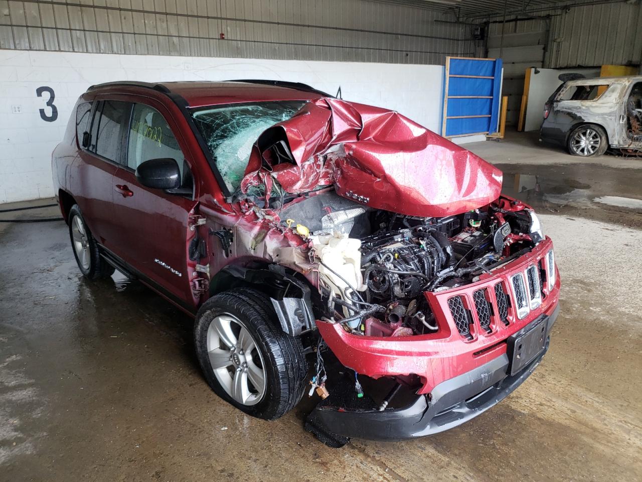 JEEP COMPASS SP 2012 with VIN 1C4NJDBB0CD541698 - Photo from auction