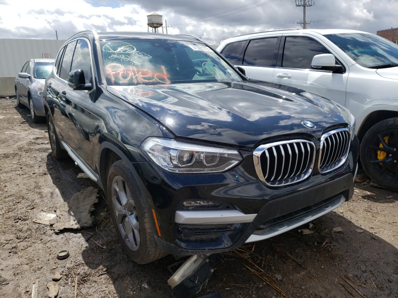 Photo 1 from auction – 2021 BMW X3 SDRIVE3 with VIN 5UXTY3C09M9F45104
