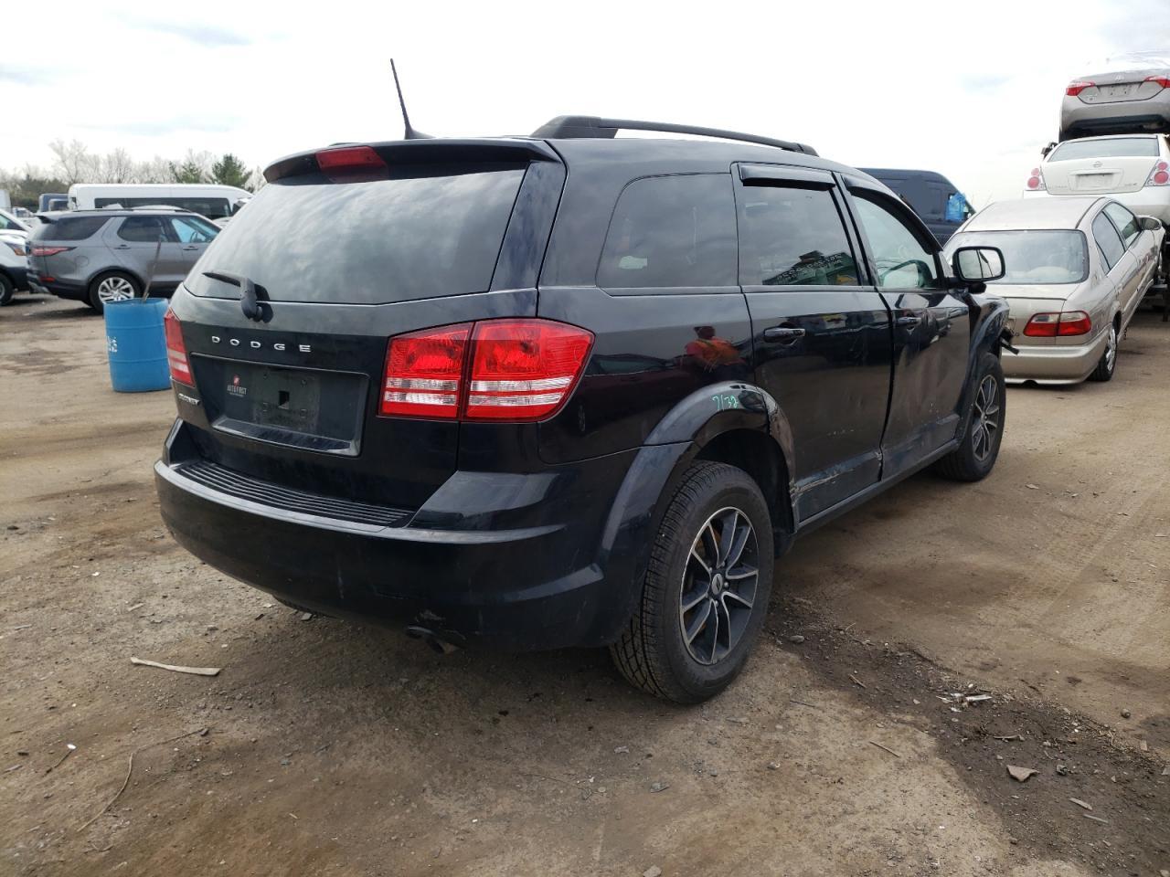 Photo 4 from auction – 2018 DODGE JOURNEY SE with VIN 3C4PDCAB6JT474558