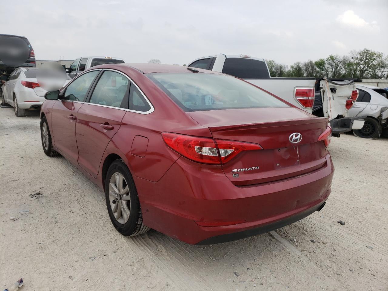 Photo 3 from auction – 2016 HYUNDAI SONATA SE with VIN 5NPE24AF5GH324889