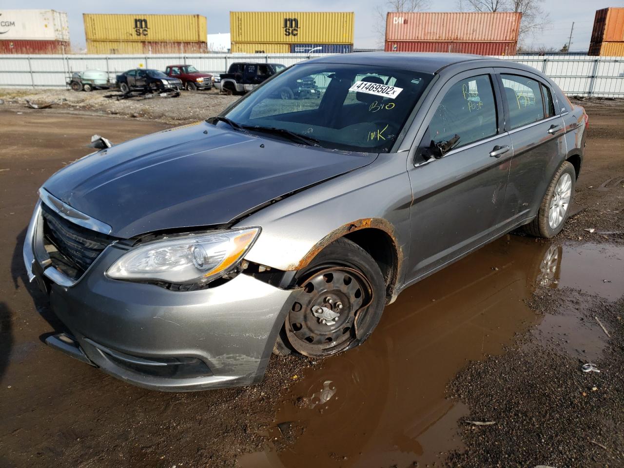 Photo 2 from auction – 2013 CHRYSLER 200 LX with VIN 1C3CCBAB6DN691290