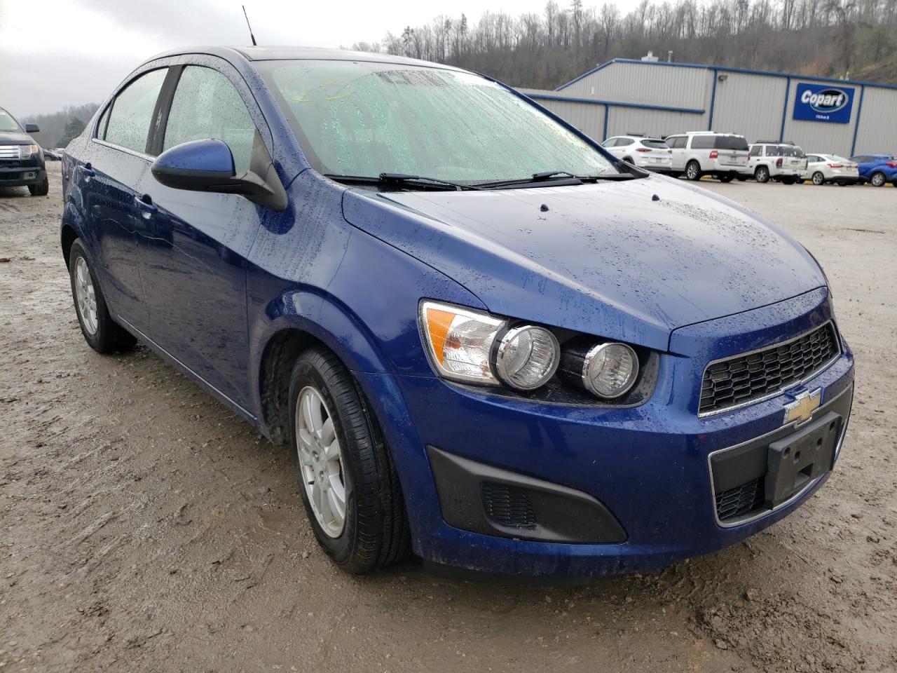 CHEVROLET SONIC LT 2014 with VIN 1G1JC5SHXE4150346 - Photo from auction