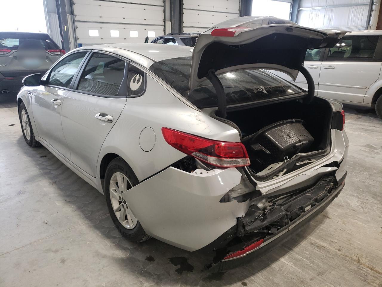 Photo 3 from auction – 2016 KIA OPTIMA LX with VIN 5XXGT4L38GG025322