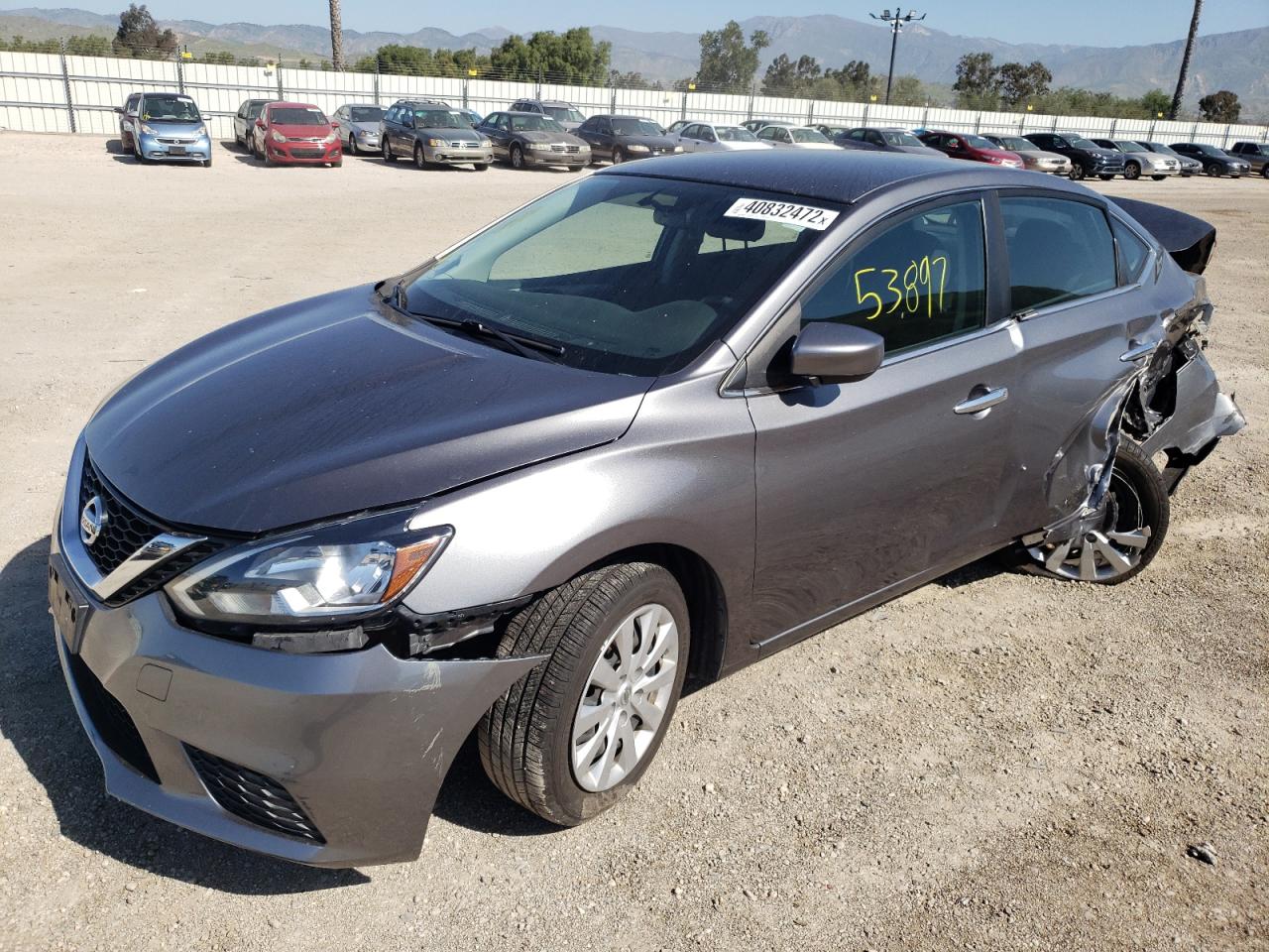 Photo 2 from auction – 2016 NISSAN SENTRA S with VIN 3N1AB7AP9GY212093