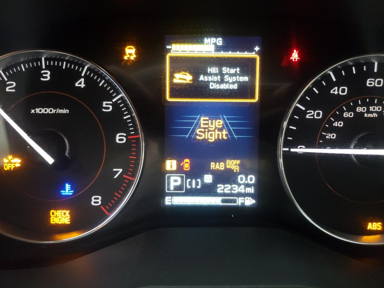 Photo 8 from auction – 2021 SUBARU CROSSTREK with VIN JF2GTHNC3M8675082