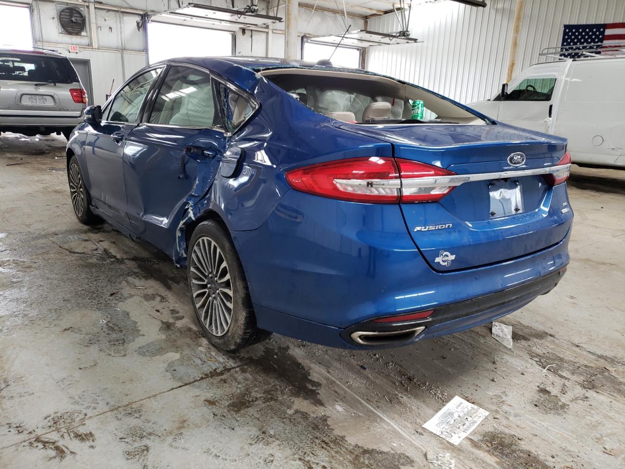 Photo 3 from auction – 2017 FORD FUSION SE with VIN 3FA6P0T97HR337444
