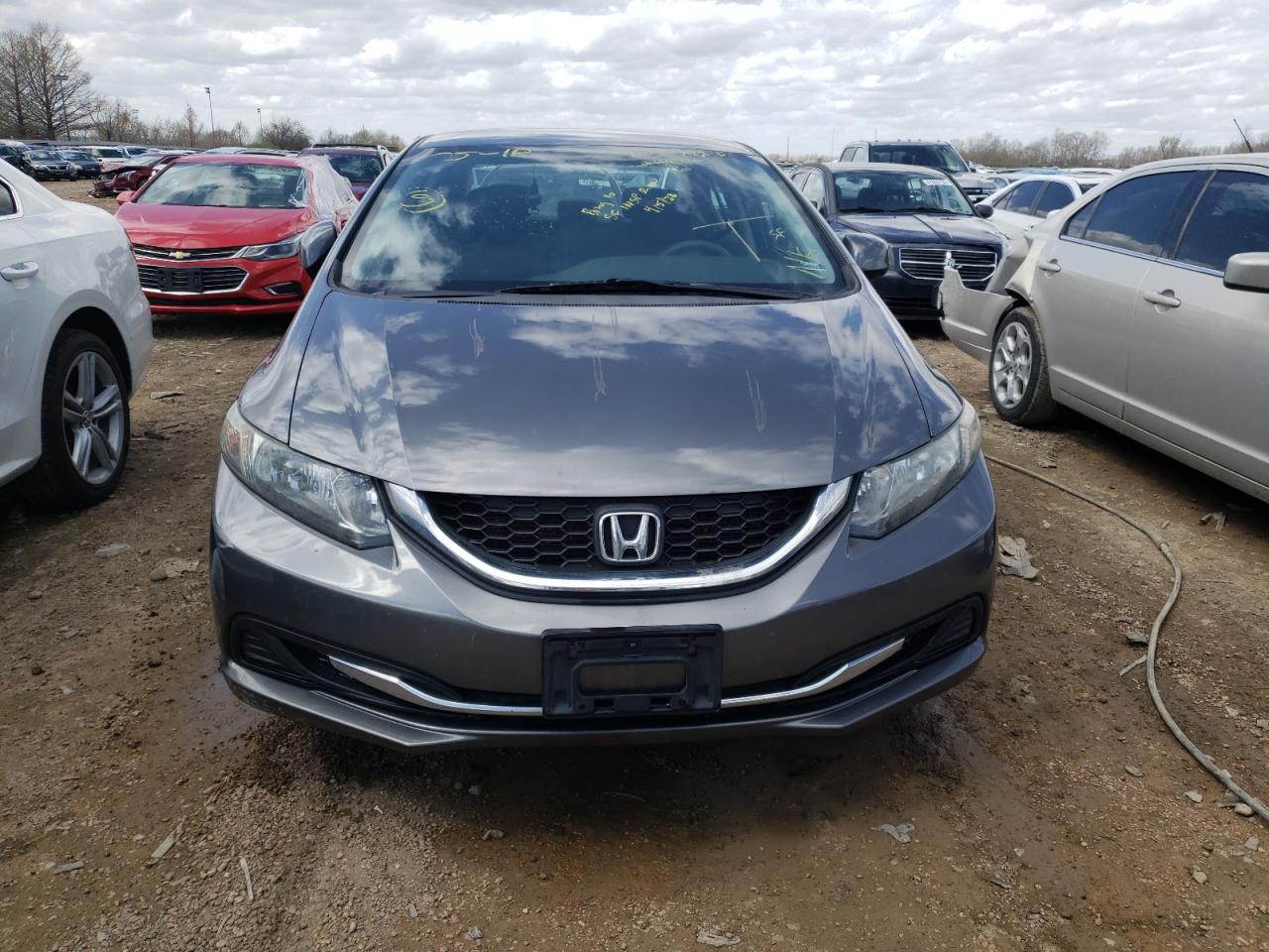 Photo 9 from auction – 2013 HONDA CIVIC LX with VIN 19XFB2F50DE029319