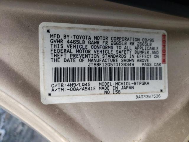 Photo 10 from auction – 1996 LEXUS ES 300 with VIN JT8BF12G3T0157905