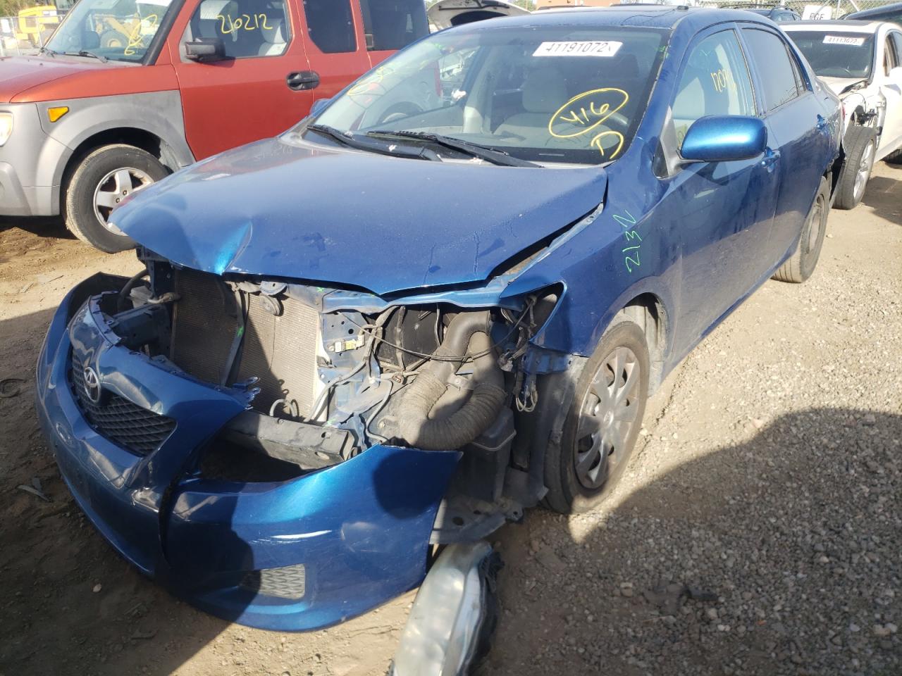 Photo 2 from auction – 2010 TOYOTA COROLLA BA with VIN 1NXBU4EE7AZ302822