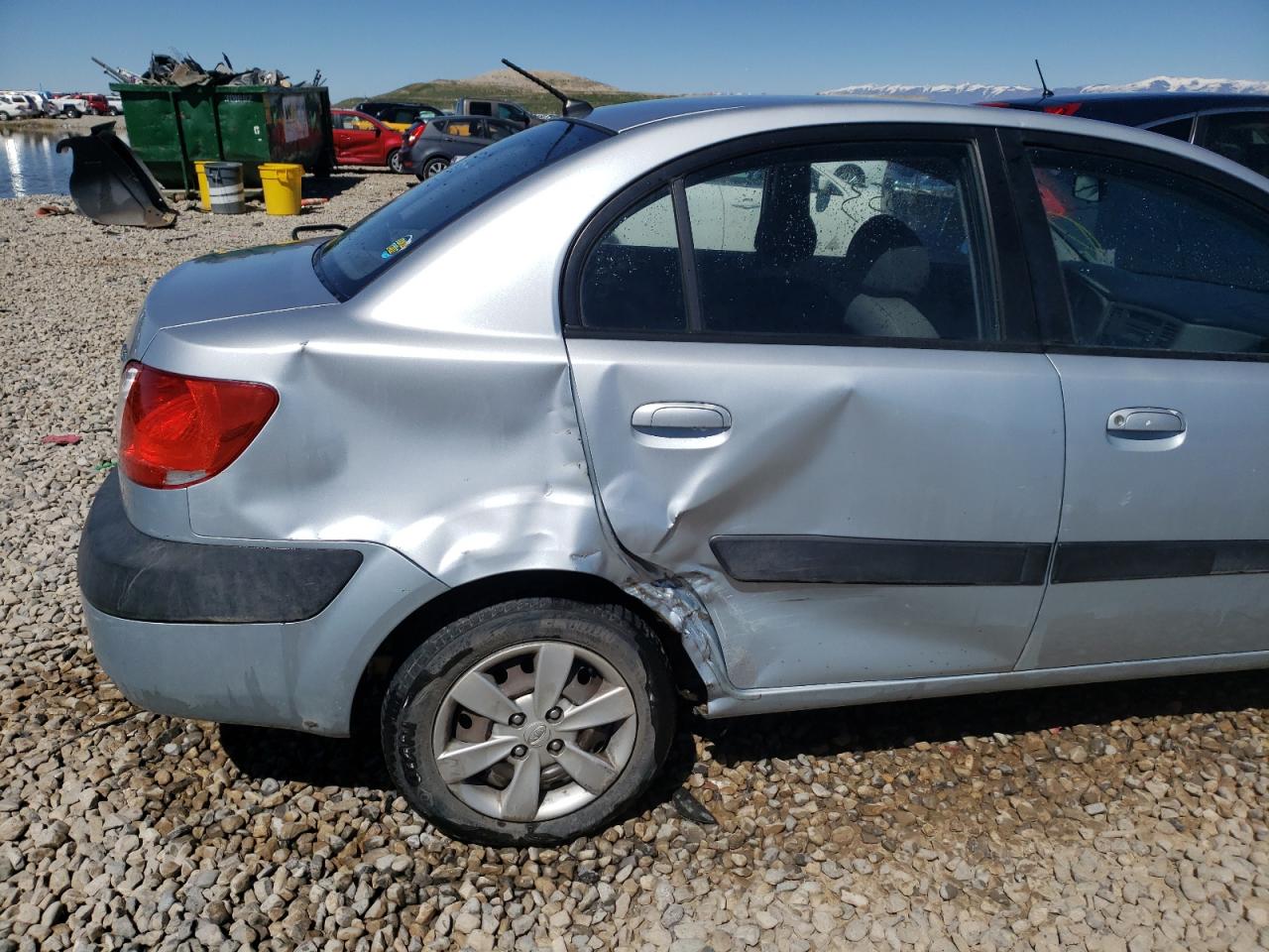 Photo 9 from auction – 2008 KIA RIO BASE with VIN KNADE123086320215