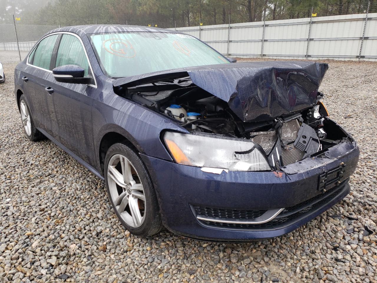 Photo 1 from auction – 2014 VOLKSWAGEN PASSAT SE with VIN 1VWBT7A36EC089741