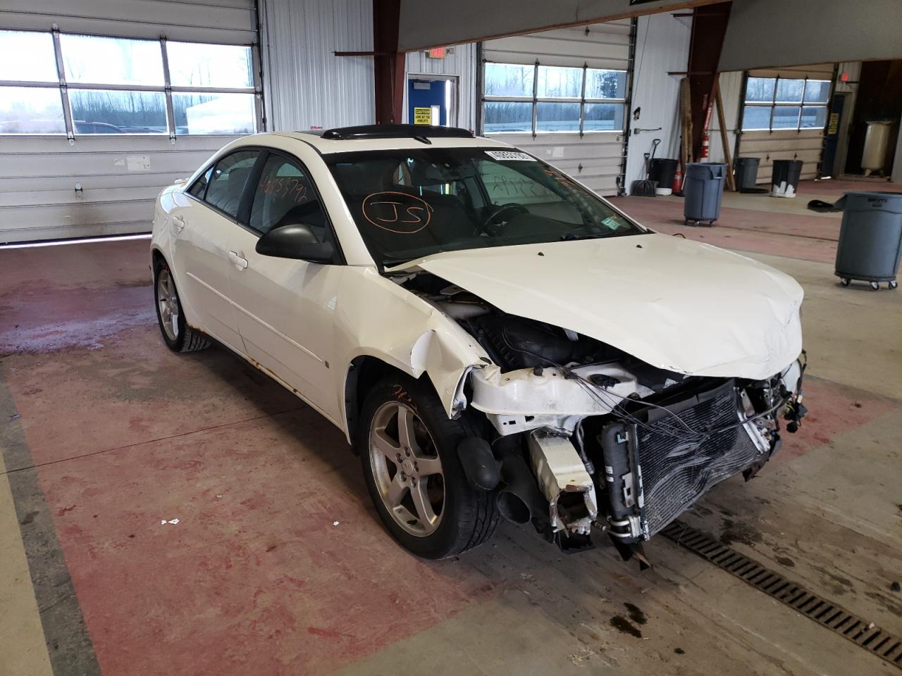 PONTIAC G6 BASE 2008 with VIN 1G2ZG57N884172433 - Photo from auction