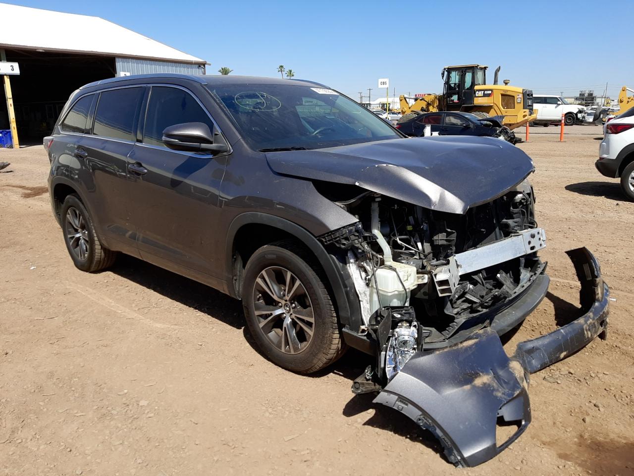 TOYOTA HIGHLANDER 2016 with VIN 5TDKKRFH7GS149338 - Photo from auction