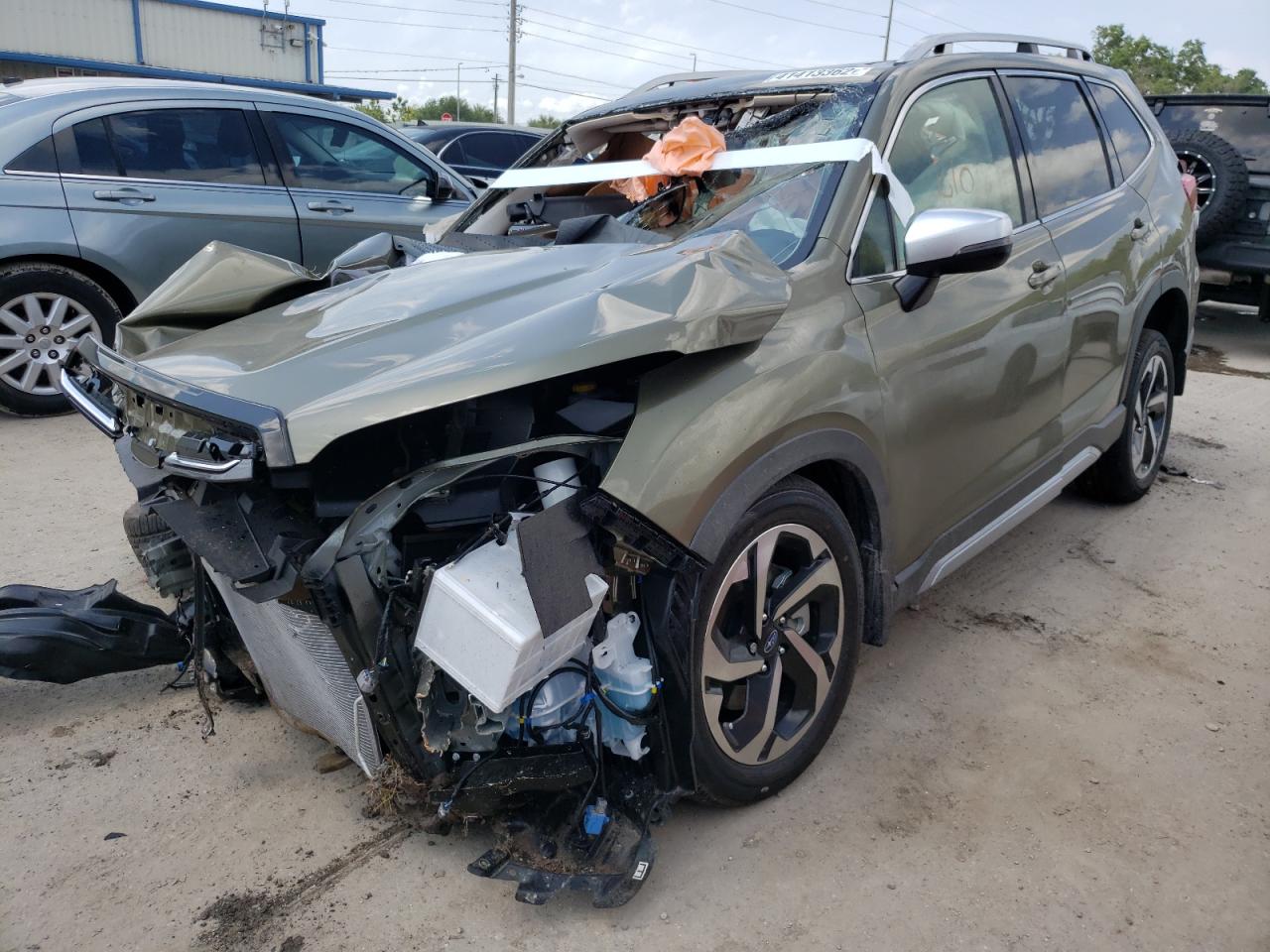 Photo 2 from auction – 2022 SUBARU FORESTER with VIN JF2SKARC7NH443018