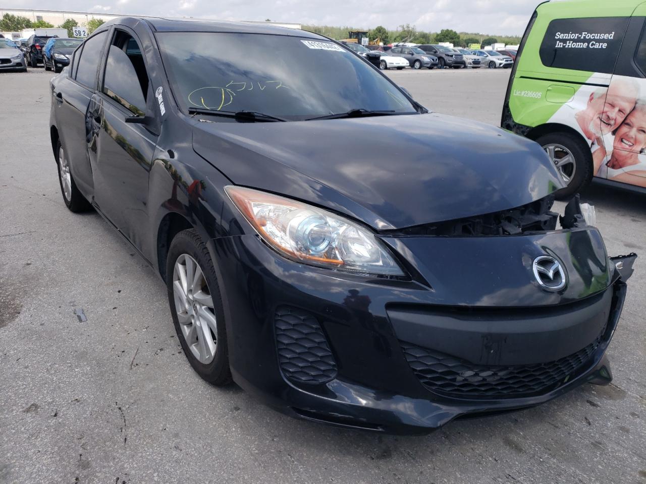 MAZDA 3 I 2012 with VIN JM1BL1V77C1533215 - Photo from auction